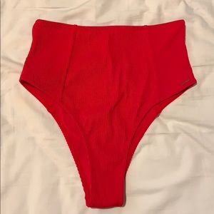 Fox Swim High Waisted Bikini Bottoms